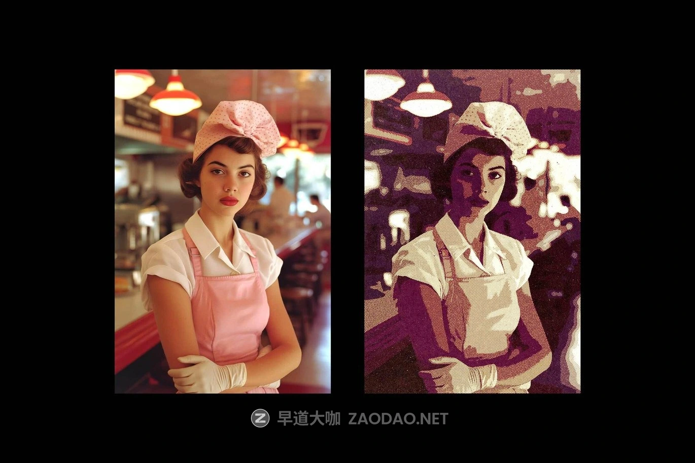 复古半调模糊漫画照片效果ps特效滤镜样机 Comic Book Effect插图1 复古半调模糊漫画照片效果ps特效滤镜样机 Comic Book Effect插图1