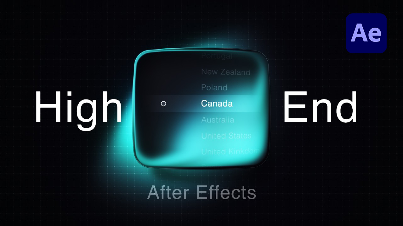 潮流动态模糊半透明苹果液态磨砂玻璃效果UI动画AE模板+中文教程 Glowing Gloass UI Panel Maker – for After Effects特色图 潮流动态模糊半透明苹果液态磨砂玻璃效果UI动画AE模板+中文教程 Glowing Gloass UI Panel Maker – for After Effects