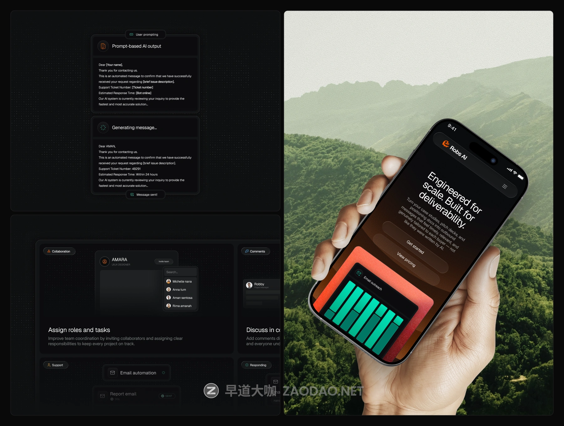 29屏AI人工智能服务SaaS产品平台网站用户界面UI设计figma模板 AI Workflow Automation SaaS UI Kit – Figma插图5 29屏AI人工智能服务SaaS产品平台网站用户界面UI设计figma模板 AI Workflow Automation SaaS UI Kit – Figma插图5