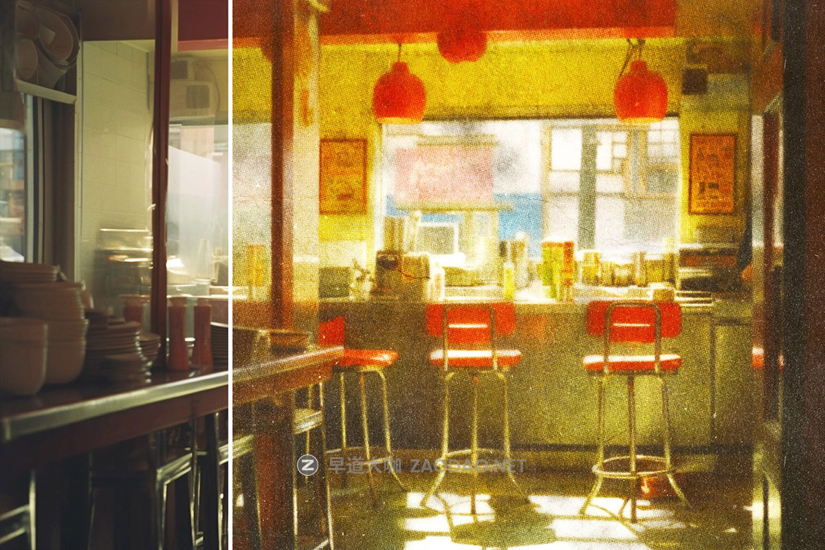 做旧灰尘杂点温暖色调对焦颗粒纸张感修图效果ps特效样机素材 Blurred Dust Paper Photo Effect插图6 做旧灰尘杂点温暖色调对焦颗粒纸张感修图效果ps特效样机素材 Blurred Dust Paper Photo Effect插图6