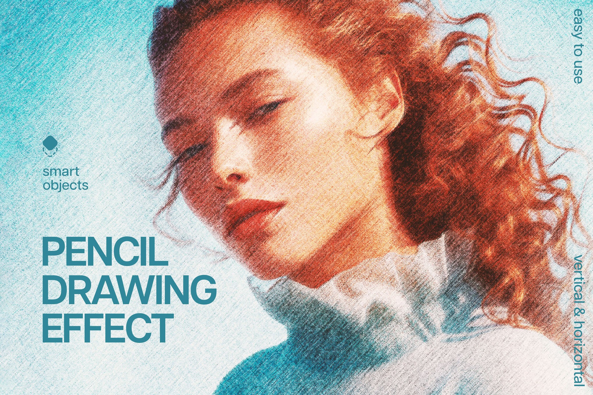 铅笔涂鸦绘画照片效果ps特效滤镜样机 Pencil Drawing Photo Effect插图 铅笔涂鸦绘画照片效果ps特效滤镜样机 Pencil Drawing Photo Effect插图