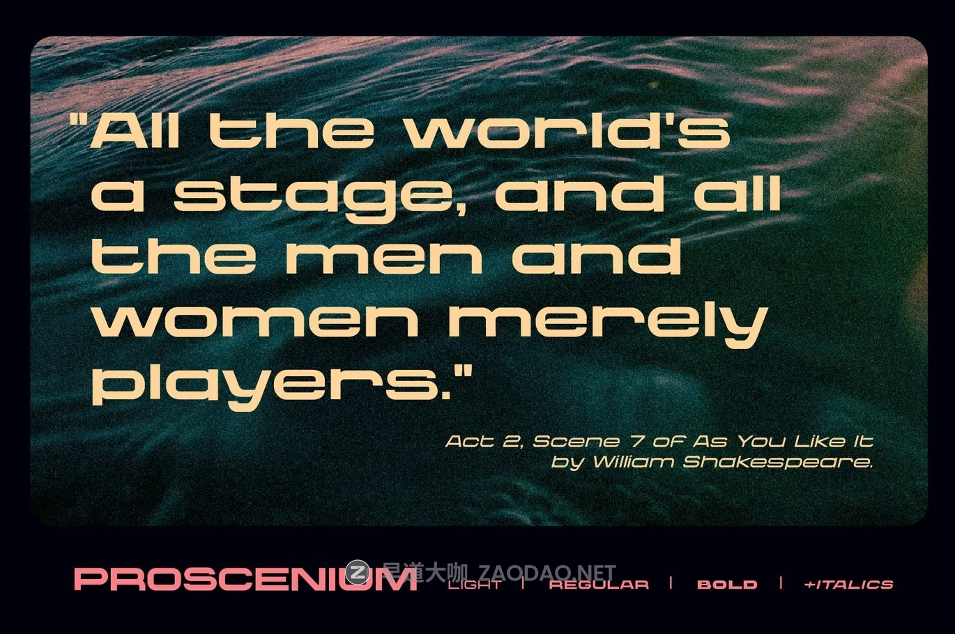 现代时尚科幻电影标题海报杂志设计无衬线英文字体安装包 Proscenium – A Cinematic Sans-Serif插图12 现代时尚科幻电影标题海报杂志设计无衬线英文字体安装包 Proscenium – A Cinematic Sans-Serif插图12