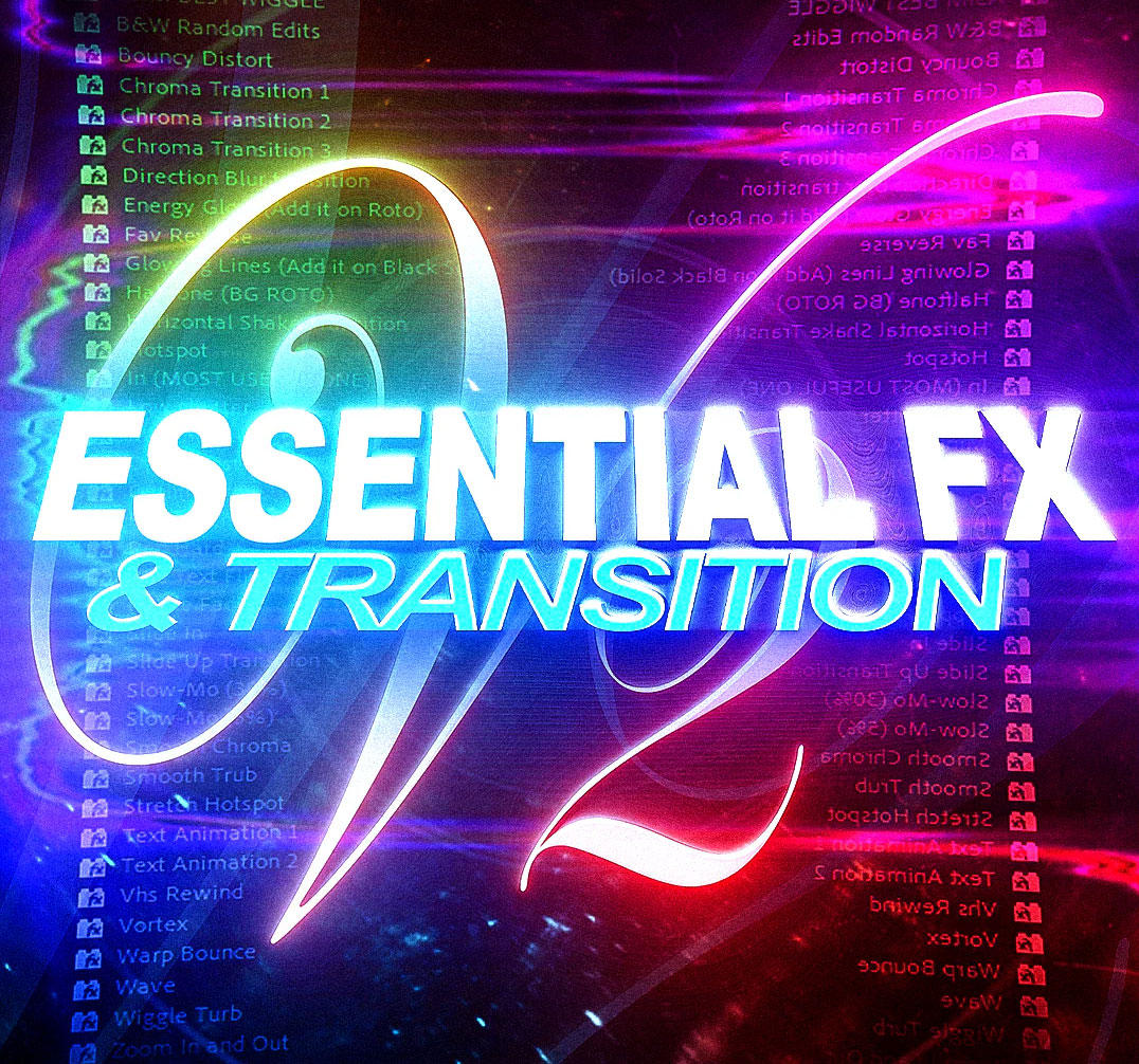 46组智能一键式嘻哈说唱风失真故障摇晃震动文本镀铬光环闪烁粒子视频剪辑特效AE预设包 ASIM NAUWAG – Essential Effects & Transition V2特色图 46组智能一键式嘻哈说唱风失真故障摇晃震动文本镀铬光环闪烁粒子视频剪辑特效AE预设包 ASIM NAUWAG – Essential Effects & Transition V2