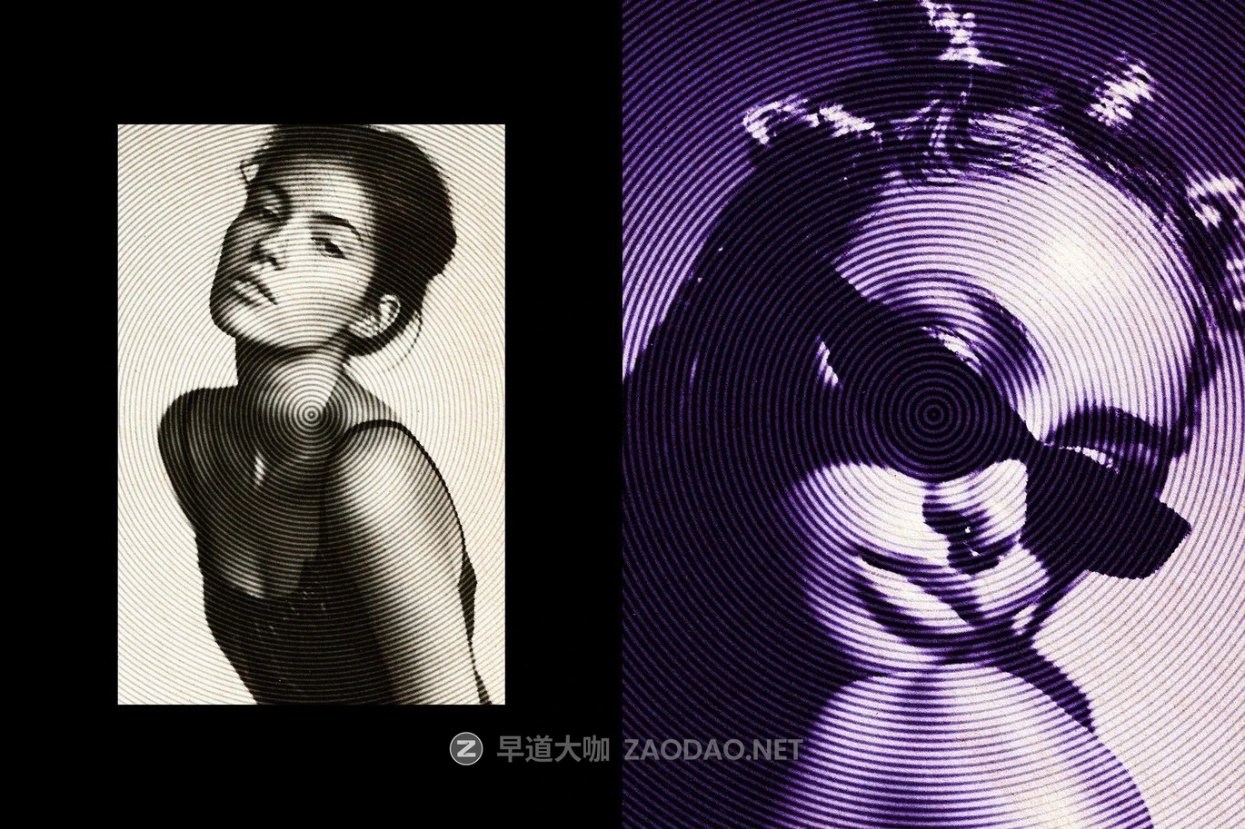 复古双色调圆形旋转照片效果ps特效滤镜样机 Circle Printing Effect插图3 复古双色调圆形旋转照片效果ps特效滤镜样机 Circle Printing Effect插图3