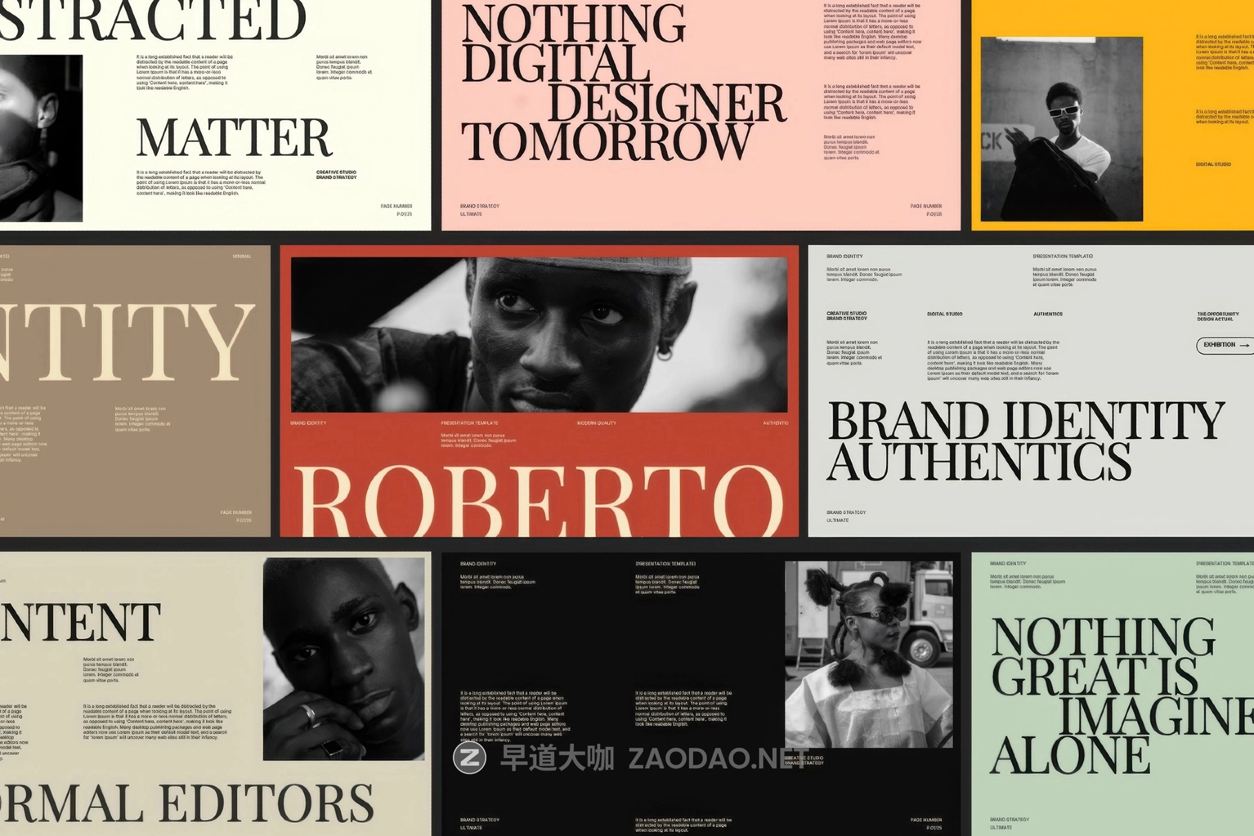 时尚优雅美学品牌营销策划演示文稿设计ppt模版 Modern Brand Strategy PowerPoint Template插图 时尚优雅美学品牌营销策划演示文稿设计ppt模版 Modern Brand Strategy PowerPoint Template插图