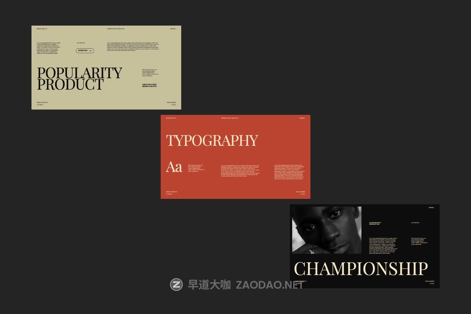 时尚优雅美学品牌营销策划演示文稿设计ppt模版 Modern Brand Strategy PowerPoint Template插图4 时尚优雅美学品牌营销策划演示文稿设计ppt模版 Modern Brand Strategy PowerPoint Template插图4