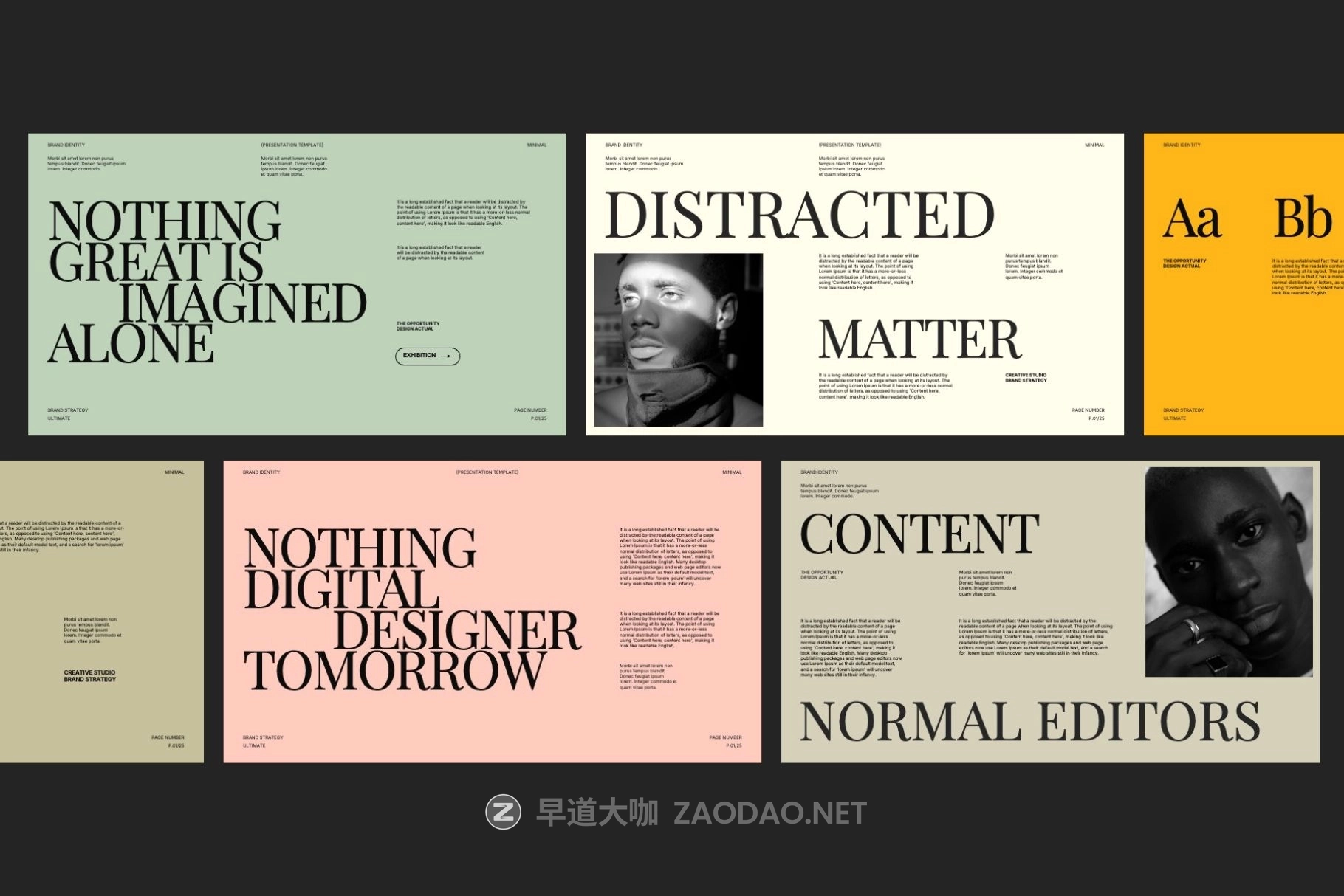 时尚优雅美学品牌营销策划演示文稿设计ppt模版 Modern Brand Strategy PowerPoint Template插图6 时尚优雅美学品牌营销策划演示文稿设计ppt模版 Modern Brand Strategy PowerPoint Template插图6