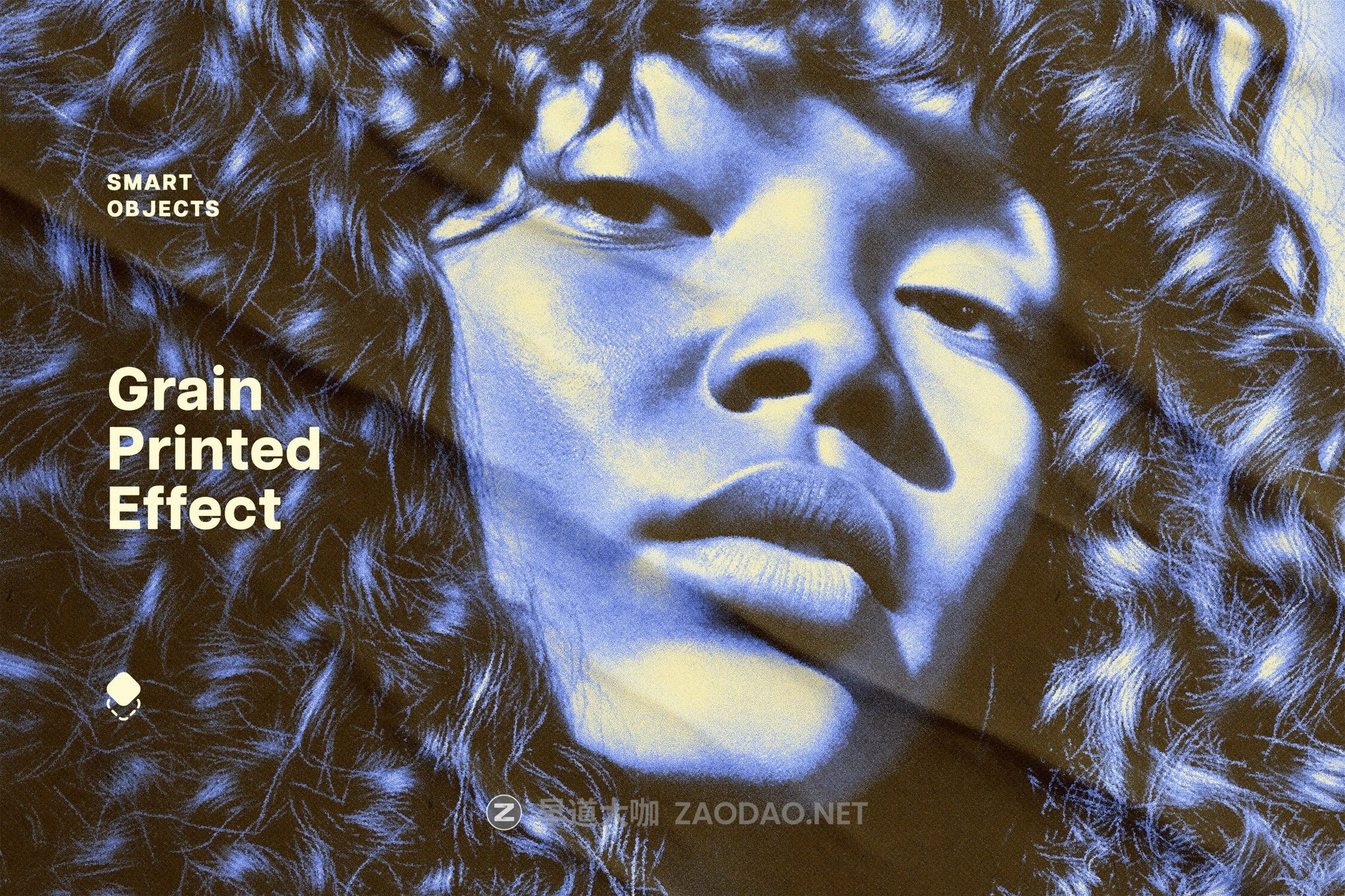 复古褶皱颗粒印花照片效果ps特效滤镜样机 Grain Printed Photo Effect插图 复古褶皱颗粒印花照片效果ps特效滤镜样机 Grain Printed Photo Effect插图