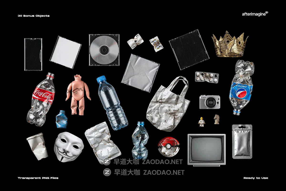 100+款复古透明褶皱塑料袋薄膜胶带做旧肌理png免抠图片设计素材 Hyper Plastic Graphics and Textures插图4 100+款复古透明褶皱塑料袋薄膜胶带做旧肌理png免抠图片设计素材 Hyper Plastic Graphics and Textures插图4