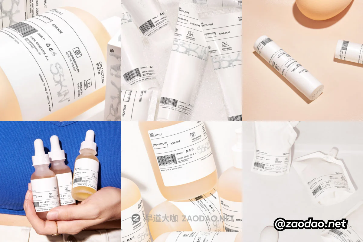 8款高级美容化妆品按压瓶滴灌瓶精华洗面奶护手霜唇膏包装设计展示PS贴图样机 Bendito.Mockup – Sskin Collection P4插图 8款高级美容化妆品按压瓶滴灌瓶精华洗面奶护手霜唇膏包装设计展示PS贴图样机 Bendito.Mockup – Sskin Collection P4插图