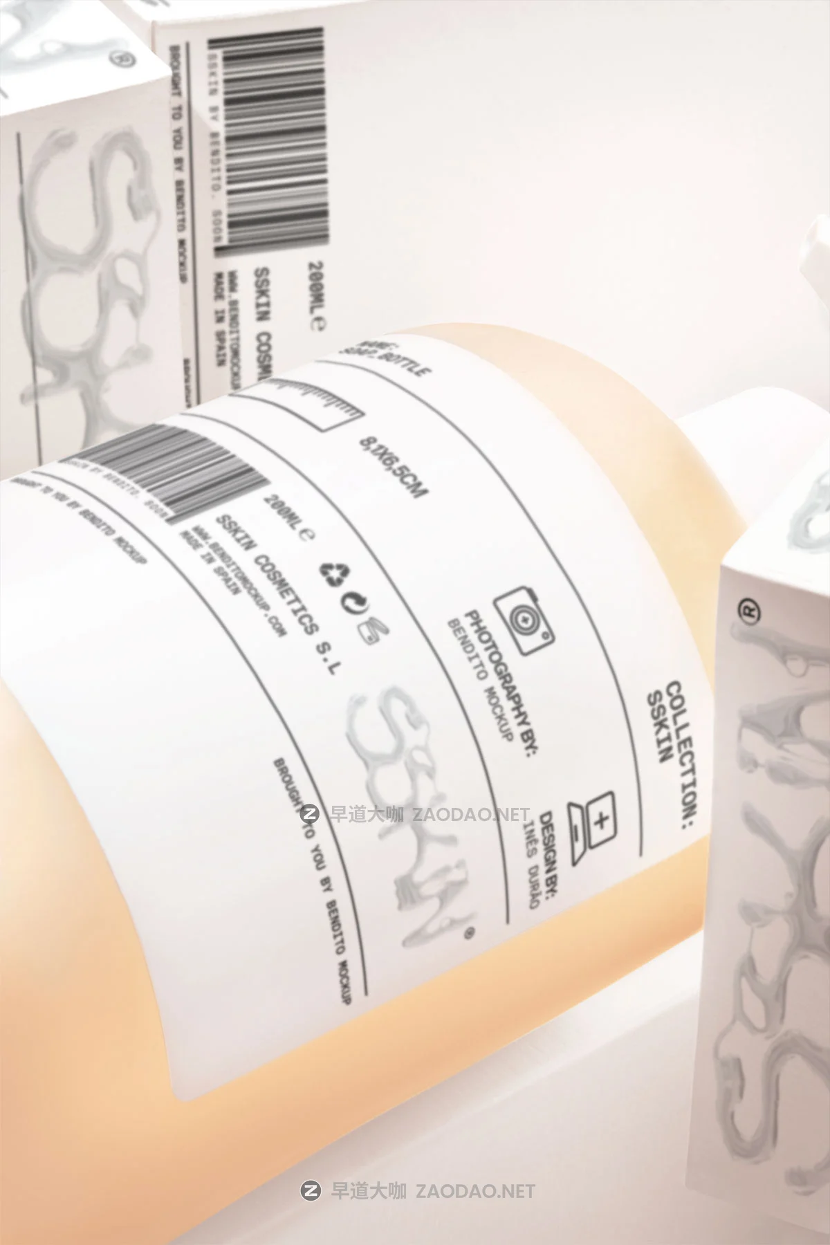 8款高级美容化妆品按压瓶滴灌瓶精华洗面奶护手霜唇膏包装设计展示PS贴图样机 Bendito.Mockup – Sskin Collection P4插图2 8款高级美容化妆品按压瓶滴灌瓶精华洗面奶护手霜唇膏包装设计展示PS贴图样机 Bendito.Mockup – Sskin Collection P4插图2