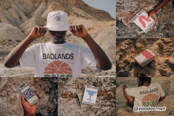 8款沙漠场景名片画册海报单页T恤渔夫帽iPhone手机作品集vi设计贴图psd样机模板 Bendito Mockup – BADLANDS Collection P4
