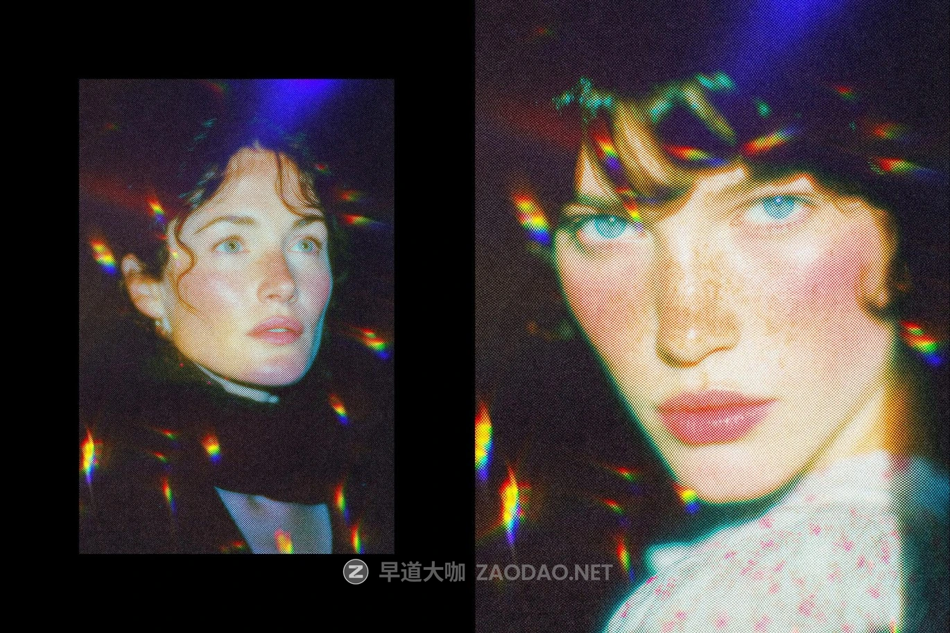 复古半调模糊颗粒太阳耀斑照片效果ps特效滤镜样机 Bright Color Leak Effect插图7 复古半调模糊颗粒太阳耀斑照片效果ps特效滤镜样机 Bright Color Leak Effect插图7