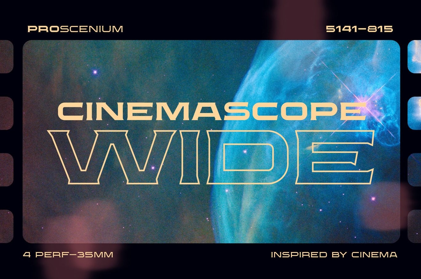 现代科幻品牌杂志电影标题设计衬线英文字体安装包 Proscenium Serif – A Widescreen Title Font Designe插图6 现代科幻品牌杂志电影标题设计衬线英文字体安装包 Proscenium Serif – A Widescreen Title Font Designe插图6
