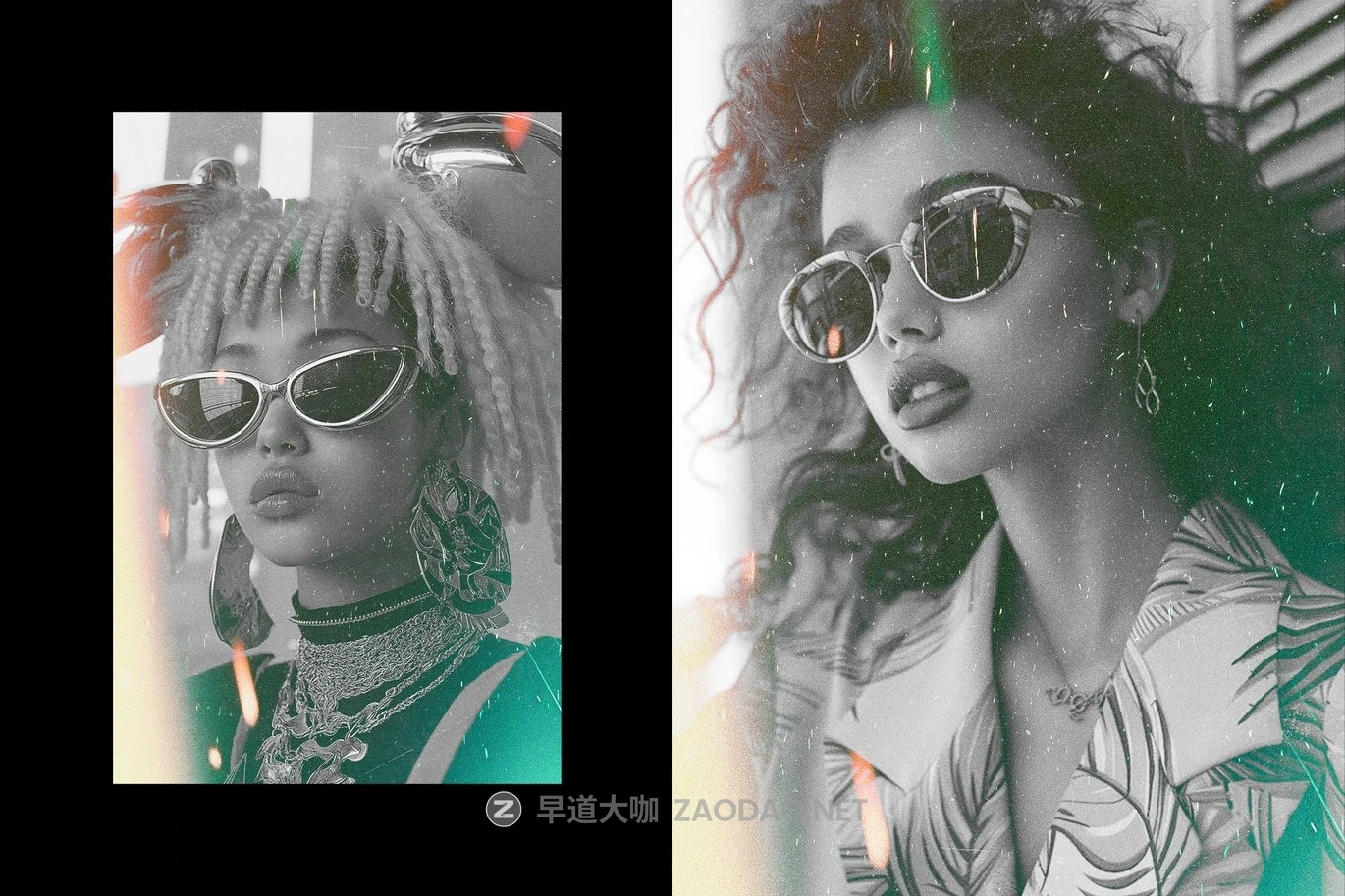 复古燥点划痕漏光电影照片效果ps特效滤镜样机 Old Film Photo Effect插图2 复古燥点划痕漏光电影照片效果ps特效滤镜样机 Old Film Photo Effect插图2