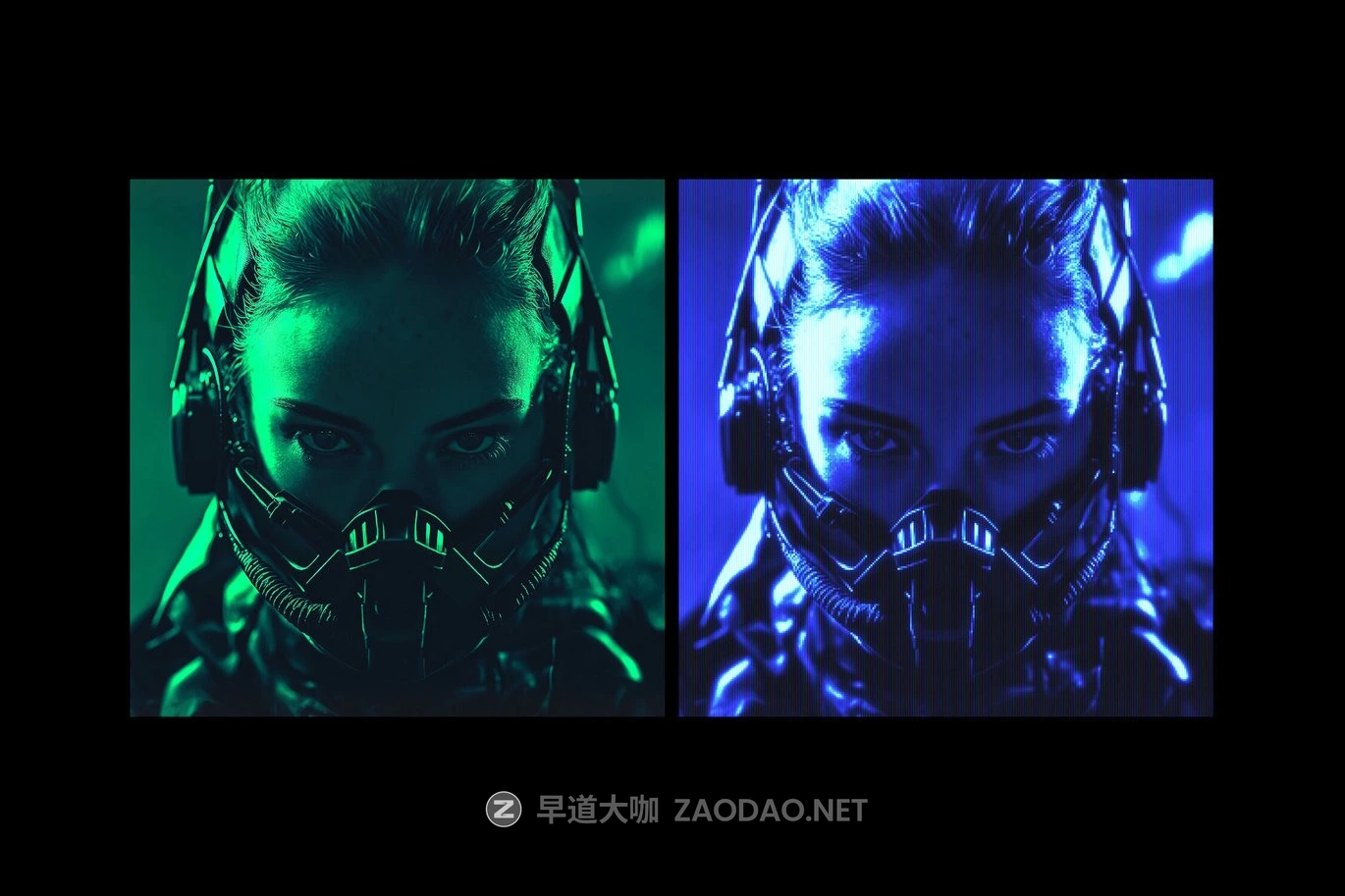 复古模糊发光像素照片效果ps特效滤镜样机 Cyber Glow Photo Effect插图3 复古模糊发光像素照片效果ps特效滤镜样机 Cyber Glow Photo Effect插图3