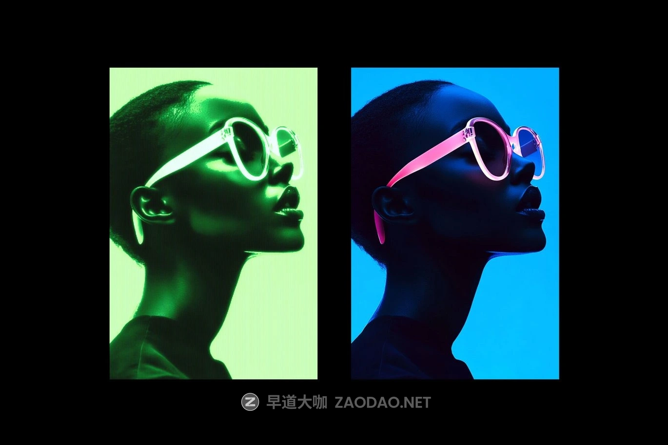复古模糊发光像素照片效果ps特效滤镜样机 Cyber Glow Photo Effect插图5 复古模糊发光像素照片效果ps特效滤镜样机 Cyber Glow Photo Effect插图5