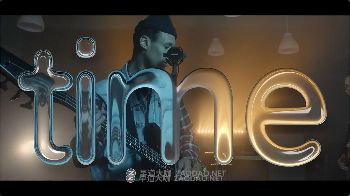 达芬奇预设 潮流创意电影感半透明液体玻璃电影标题logo字体动画特效 Animated Liquid Glass Text Titles插图5 达芬奇预设 潮流创意电影感半透明液体玻璃电影标题logo字体动画特效 Animated Liquid Glass Text Titles插图5