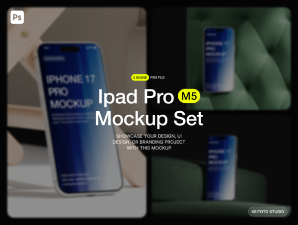 5款室内拍摄苹果iPhone 17 Pro手机ui作品集设计贴图psd样机模板 Living Space IPhone 17 Pro Max Mockup Set特色图 5款室内拍摄苹果iPhone 17 Pro手机ui作品集设计贴图psd样机模板 Living Space IPhone 17 Pro Max Mockup Set