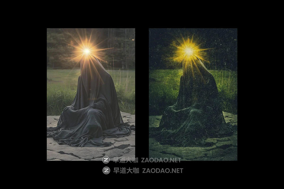 复古划痕灰尘颗粒感绿色调做旧氛围专辑封面海报人像图片效果ps特效样机 Antique Photo Effect插图1 复古划痕灰尘颗粒感绿色调做旧氛围专辑封面海报人像图片效果ps特效样机 Antique Photo Effect插图1