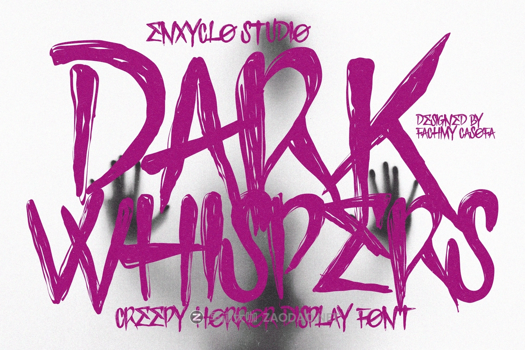哥特式黑暗惊悚恐怖海报书籍封面设计装饰英文字体安装包 Dark Whispers – Scratch Creepy Display Font插图 哥特式黑暗惊悚恐怖海报书籍封面设计装饰英文字体安装包 Dark Whispers – Scratch Creepy Display Font插图