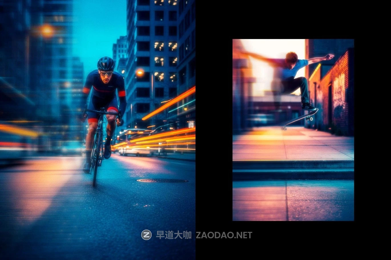 发光模糊燥点电影照片效果ps特效滤镜样机 Cinematic Motion Photo Effect插图3 发光模糊燥点电影照片效果ps特效滤镜样机 Cinematic Motion Photo Effect插图3