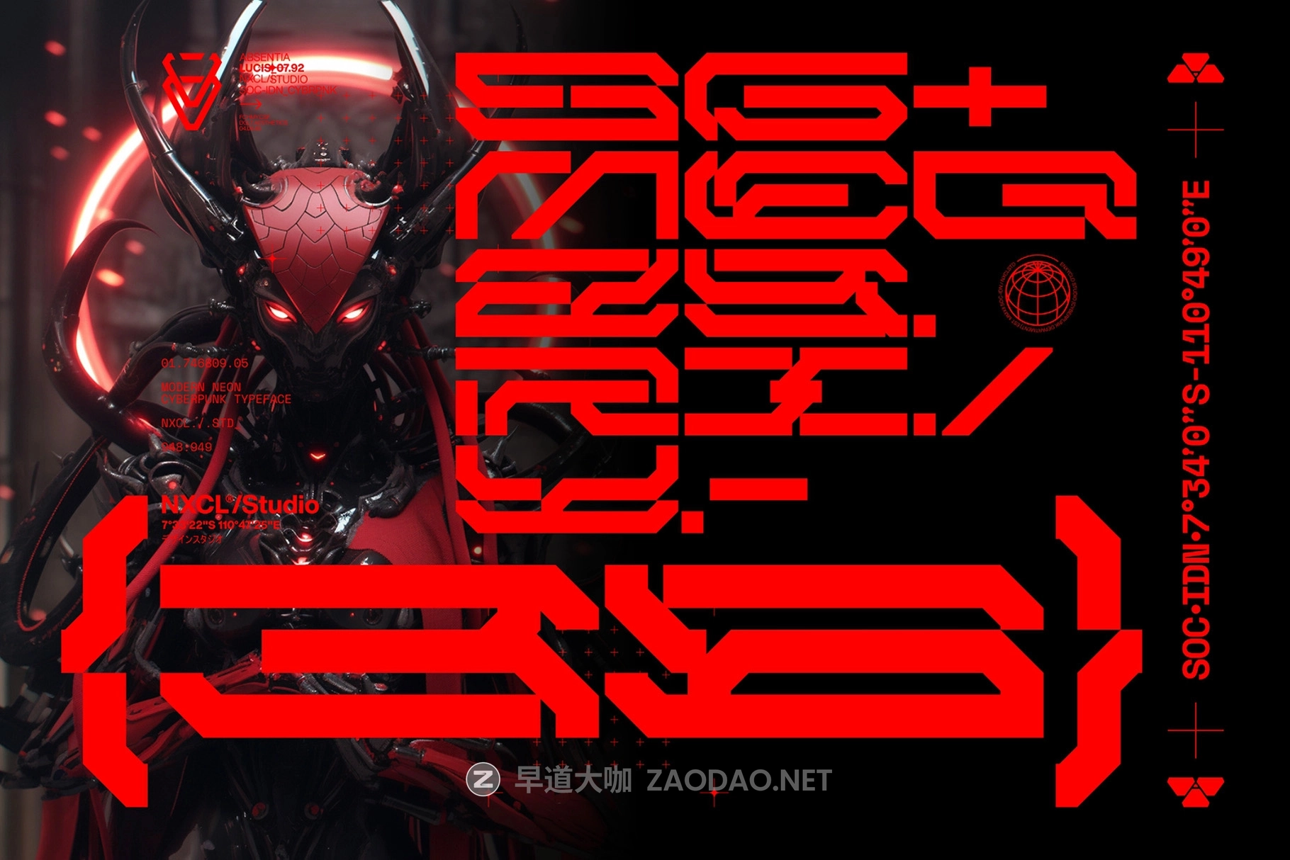 未来科幻赛博朋克电子竞技品牌海报标志设计无衬线英文字体安装包 NCL Brayqose – Cyberpunk Futuristic Display Font插图7 未来科幻赛博朋克电子竞技品牌海报标志设计无衬线英文字体安装包 NCL Brayqose – Cyberpunk Futuristic Display Font插图7