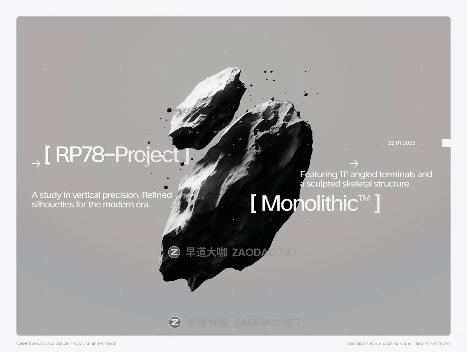 现代时尚前卫海报logo视觉画面ui设计无衬线英文字体安装包 Swinston Sans Variable Typeface插图2 现代时尚前卫海报logo视觉画面ui设计无衬线英文字体安装包 Swinston Sans Variable Typeface插图2