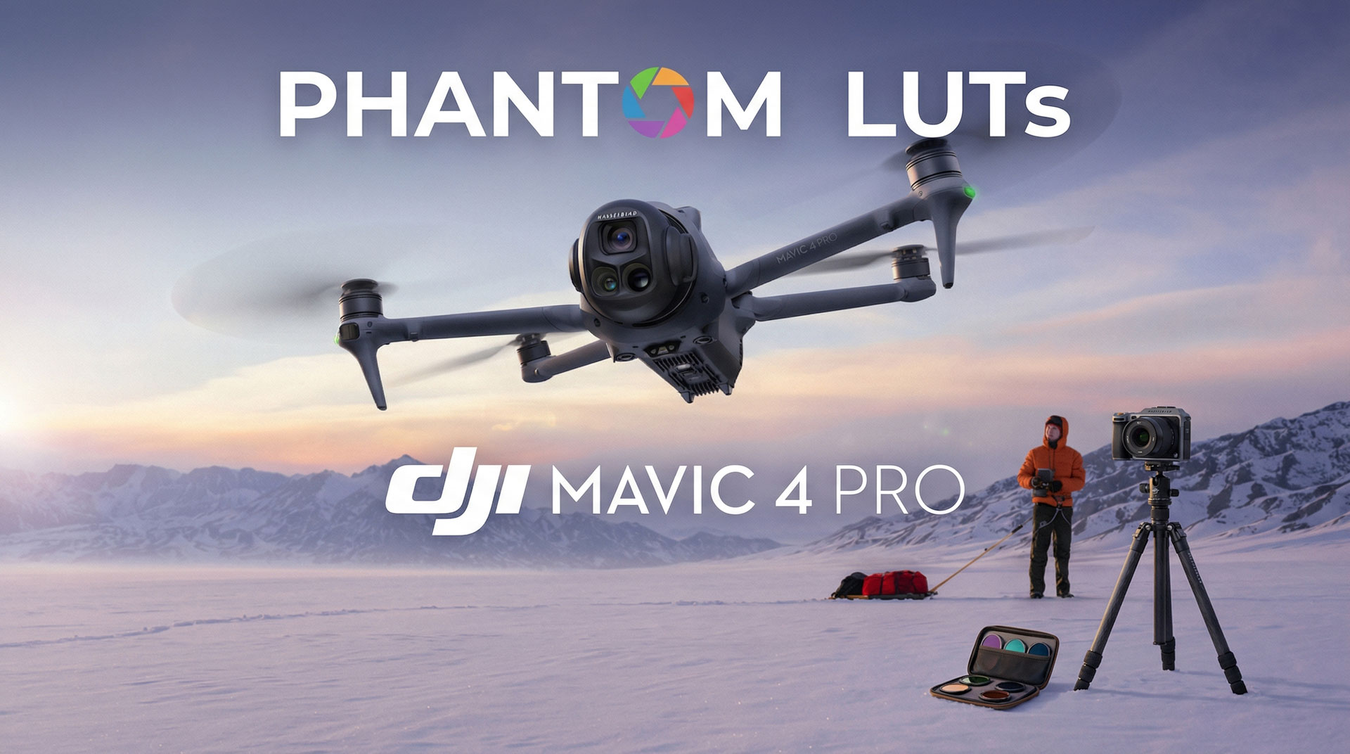 大疆无人机D-Log/D-Log M转胶片色彩+阿莱ARRI色彩电影胶片模拟LUT调色预设 Phantom LUTs – Mavic 4 Pro特色图 大疆无人机D-Log/D-Log M转胶片色彩+阿莱ARRI色彩电影胶片模拟LUT调色预设 Phantom LUTs – Mavic 4 Pro