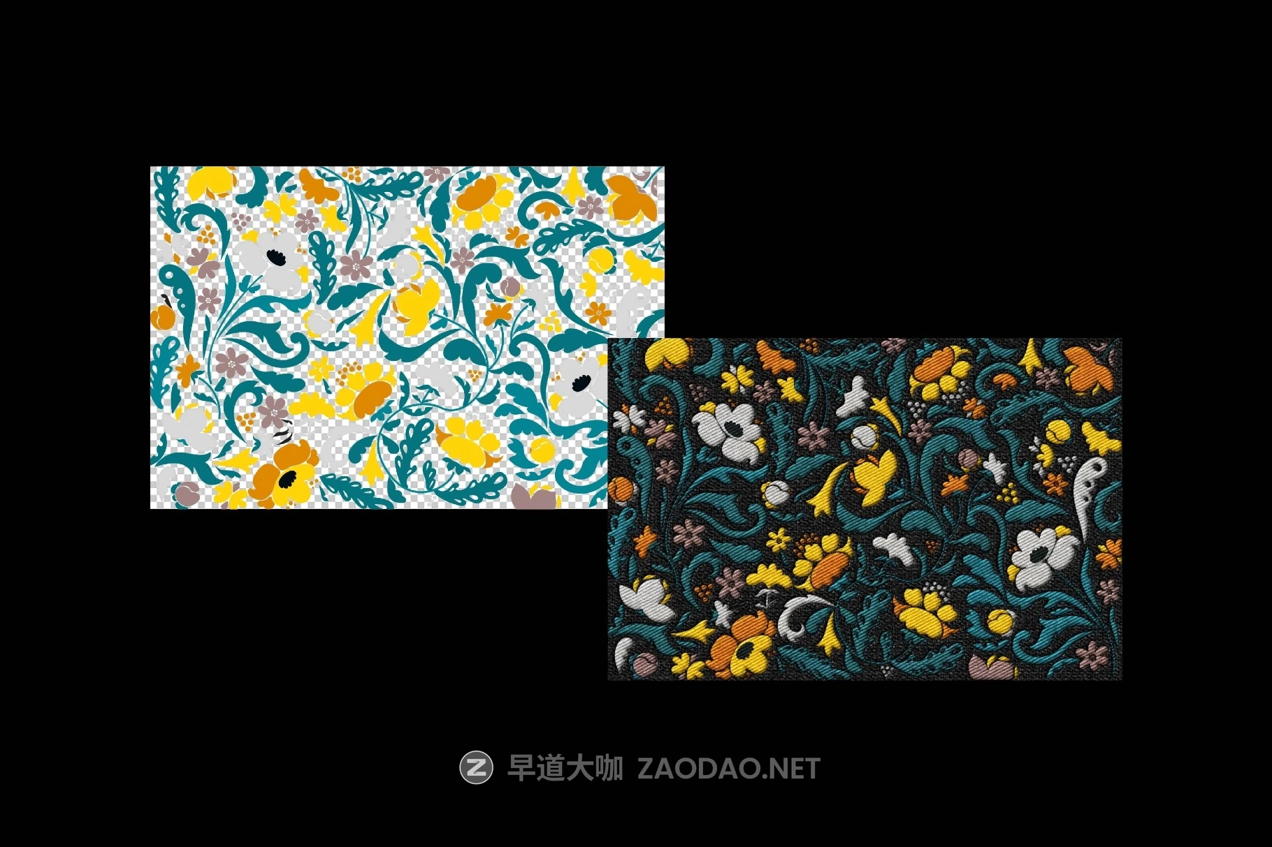 时尚逼真针织刺绣缝制服装纺织品设计ps特效样机 Embroidery Mockup插图2 时尚逼真针织刺绣缝制服装纺织品设计ps特效样机 Embroidery Mockup插图2