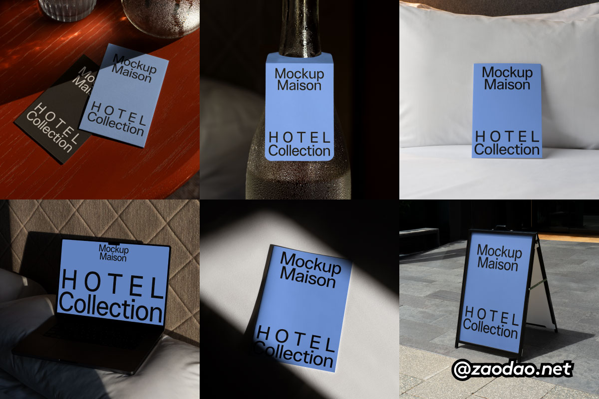 10款酒店旅馆品牌vi设计画册海报名片卡片门牌标签停车海报贴图psd样机模板 Mockup.Maison – Hotel Collection P2特色图 10款酒店旅馆品牌vi设计画册海报名片卡片门牌标签停车海报贴图psd样机模板 Mockup.Maison – Hotel Collection P2