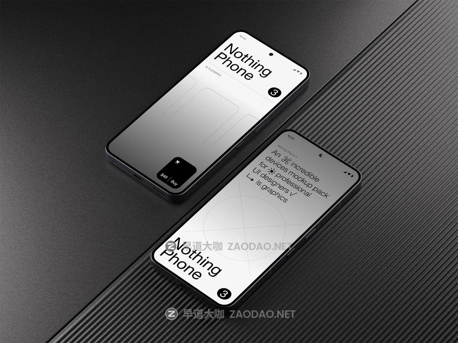 16款工业风UI设计作品展示效果图Nothing Phone安卓手机样机ps模板 AF-Mockup, Nothing Phone 3 by ls.graphics插图5 16款工业风UI设计作品展示效果图Nothing Phone安卓手机样机ps模板 AF-Mockup, Nothing Phone 3 by ls.graphics插图5