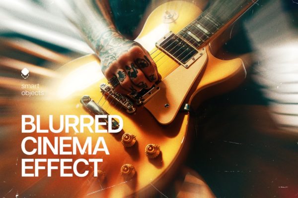 梦幻模糊颗粒划痕照片效果ps特效滤镜样机 Blurred Cinema Effect特色图 梦幻模糊颗粒划痕照片效果ps特效滤镜样机 Blurred Cinema Effect