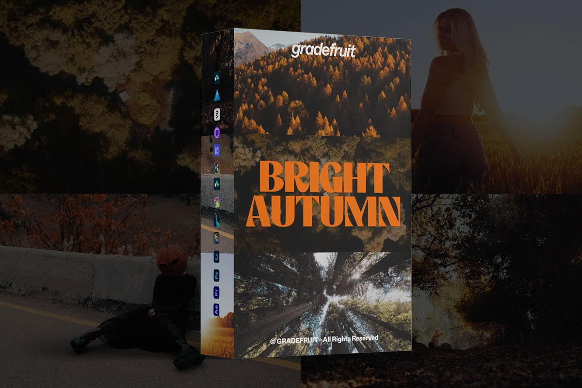 14款秋天清爽鲜艳温暖橙色黄色大地色调旅拍风景人像摄影调色LUT+LR预设包 GradeFruit – Bright Autumn LUTs & LR Presets特色图 14款秋天清爽鲜艳温暖橙色黄色大地色调旅拍风景人像摄影调色LUT+LR预设包 GradeFruit – Bright Autumn LUTs & LR Presets