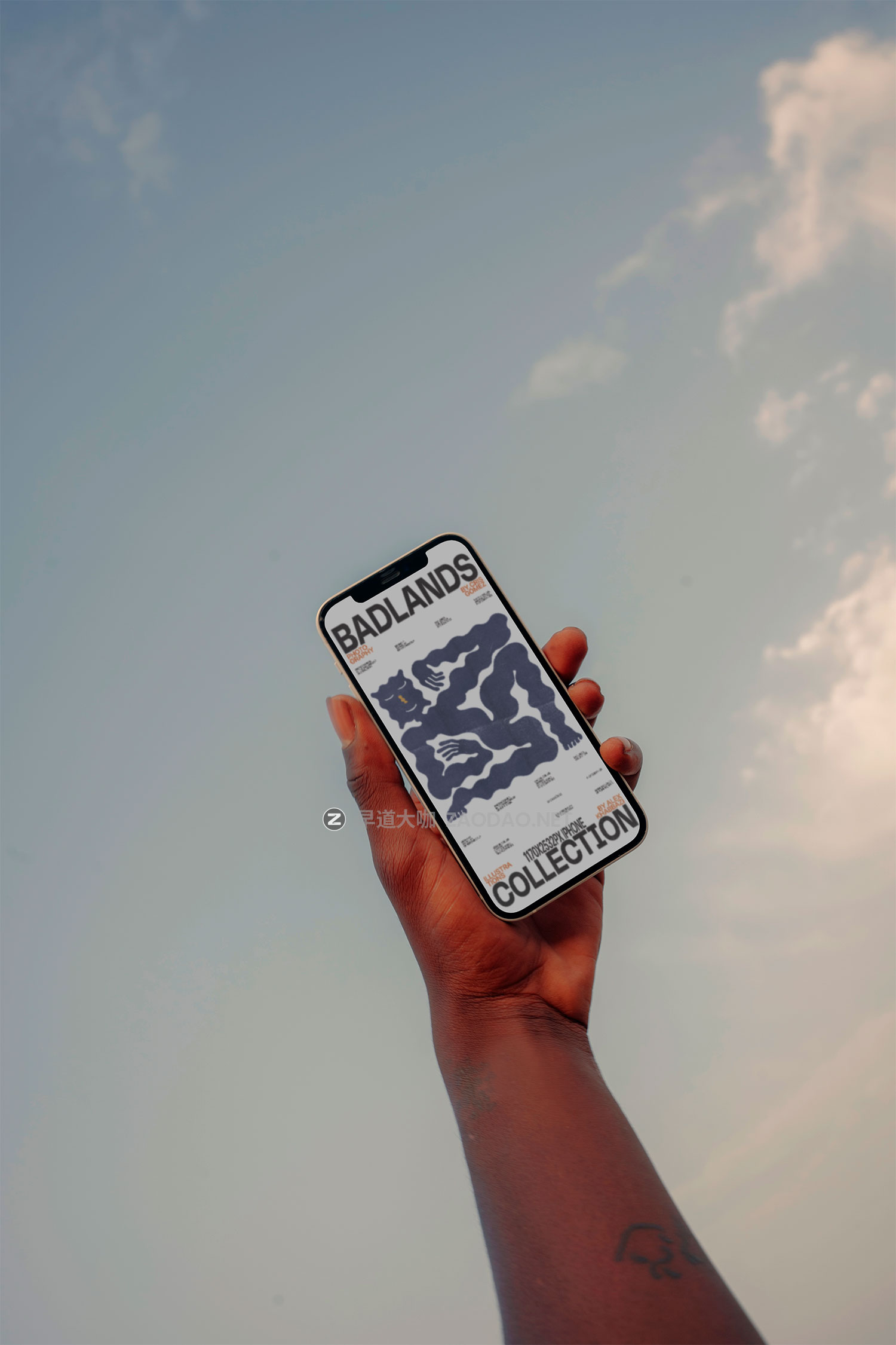 10款沙漠场景单页T恤渔夫帽名片画册海报iPhone手机作品集vi设计贴图psd样机模板 Bendito Mockup – BADLANDS Collection P5插图6 10款沙漠场景单页T恤渔夫帽名片画册海报iPhone手机作品集vi设计贴图psd样机模板 Bendito Mockup – BADLANDS Collection P5插图6