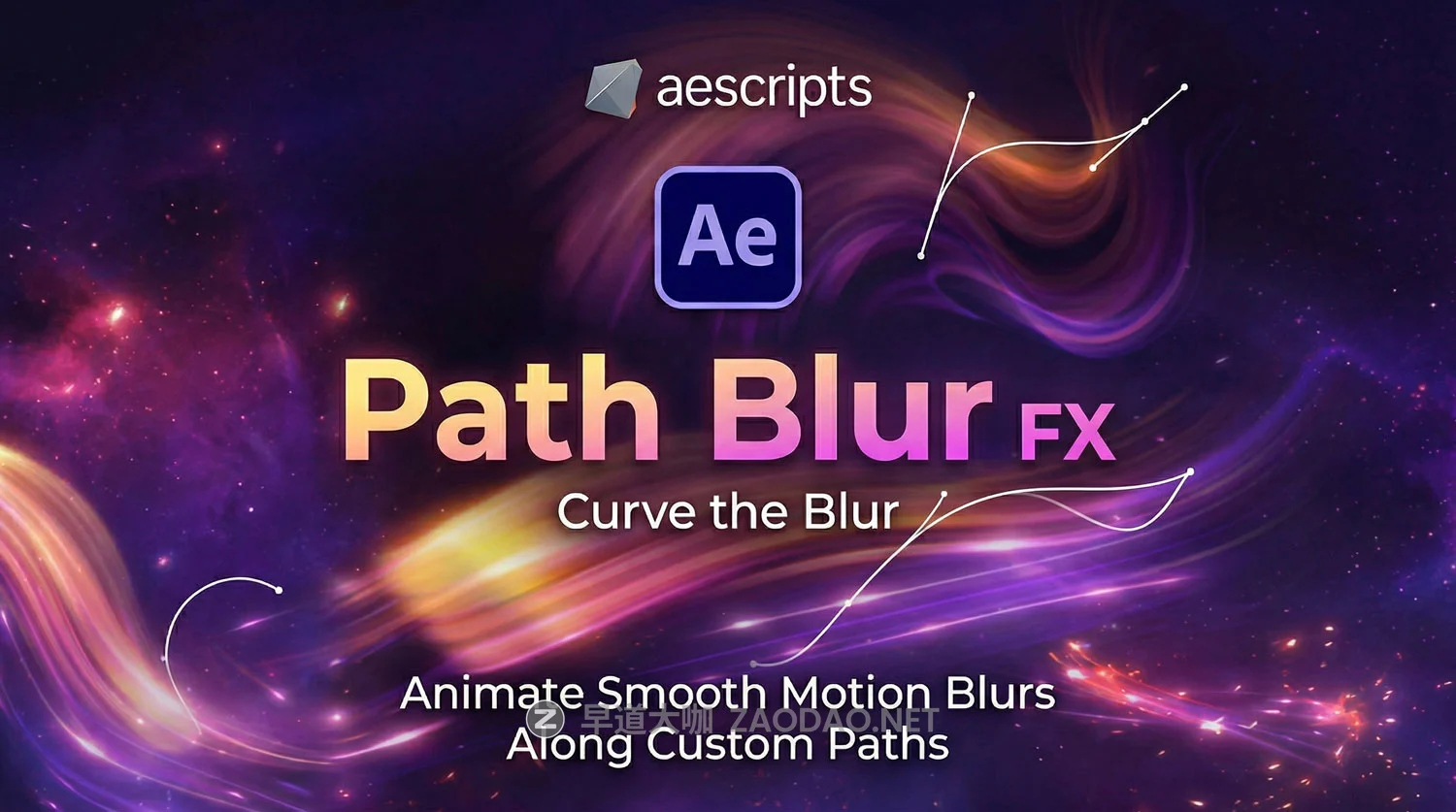 AE插件 沿蒙版路径运动模糊特效插件 Win/Mac破解版本 Aescripts – PathBlurFX v1.0插图 AE插件 沿蒙版路径运动模糊特效插件 Win/Mac破解版本 Aescripts – PathBlurFX v1.0插图