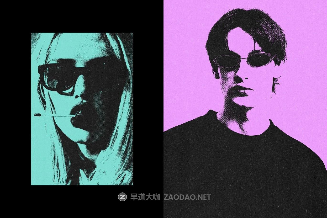 复古双调颗粒模糊扫描打印照片效果ps特效滤镜样机 Grunge Scan Photo Effect插图3 复古双调颗粒模糊扫描打印照片效果ps特效滤镜样机 Grunge Scan Photo Effect插图3