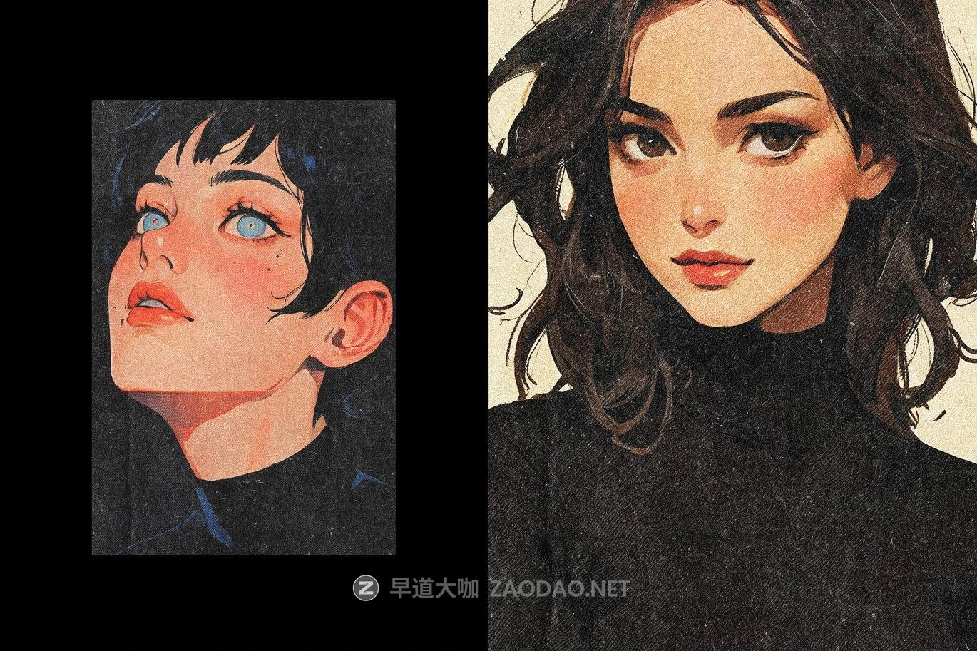 复古半调漫画打印照片效果ps特效滤镜样机 Bright Print Halftone Effect插图4 复古半调漫画打印照片效果ps特效滤镜样机 Bright Print Halftone Effect插图4