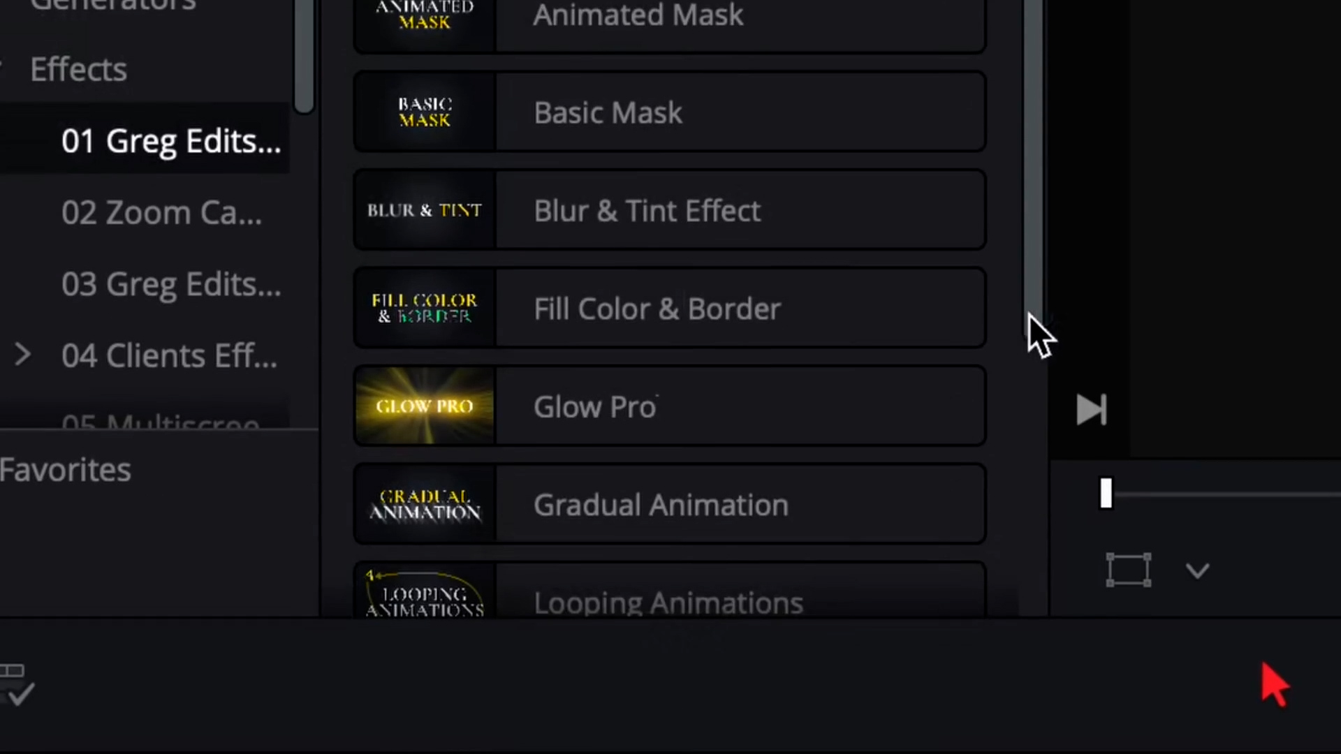 100+组3D相机变焦摇晃发光计数器标题转场特效素材包 Greg Edits Video – Essentials preset pack for Davinci Resolve插图13 100+组3D相机变焦摇晃发光计数器标题转场特效素材包 Greg Edits Video – Essentials preset pack for Davinci Resolve插图13