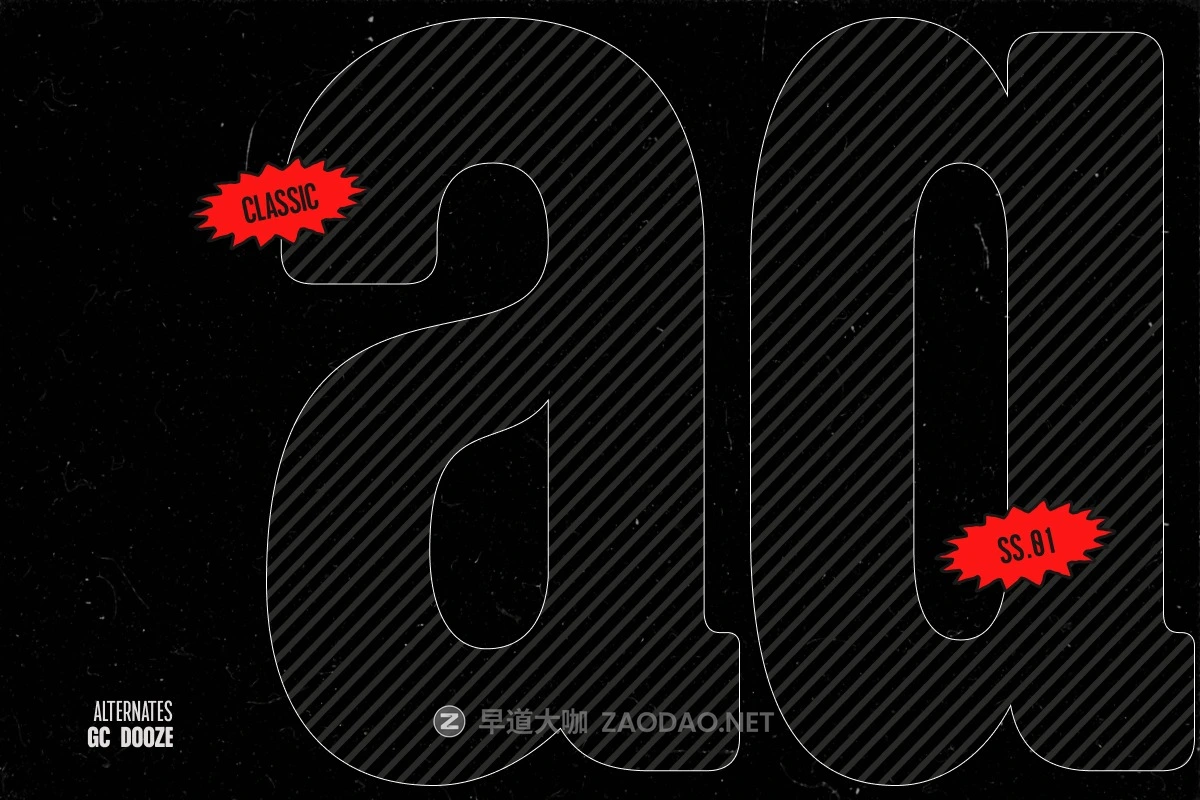 现代涂鸦街头品牌海报标题设计无衬线英文字体安装包 Dooze – Display Condensed Sans插图1 现代涂鸦街头品牌海报标题设计无衬线英文字体安装包 Dooze – Display Condensed Sans插图1