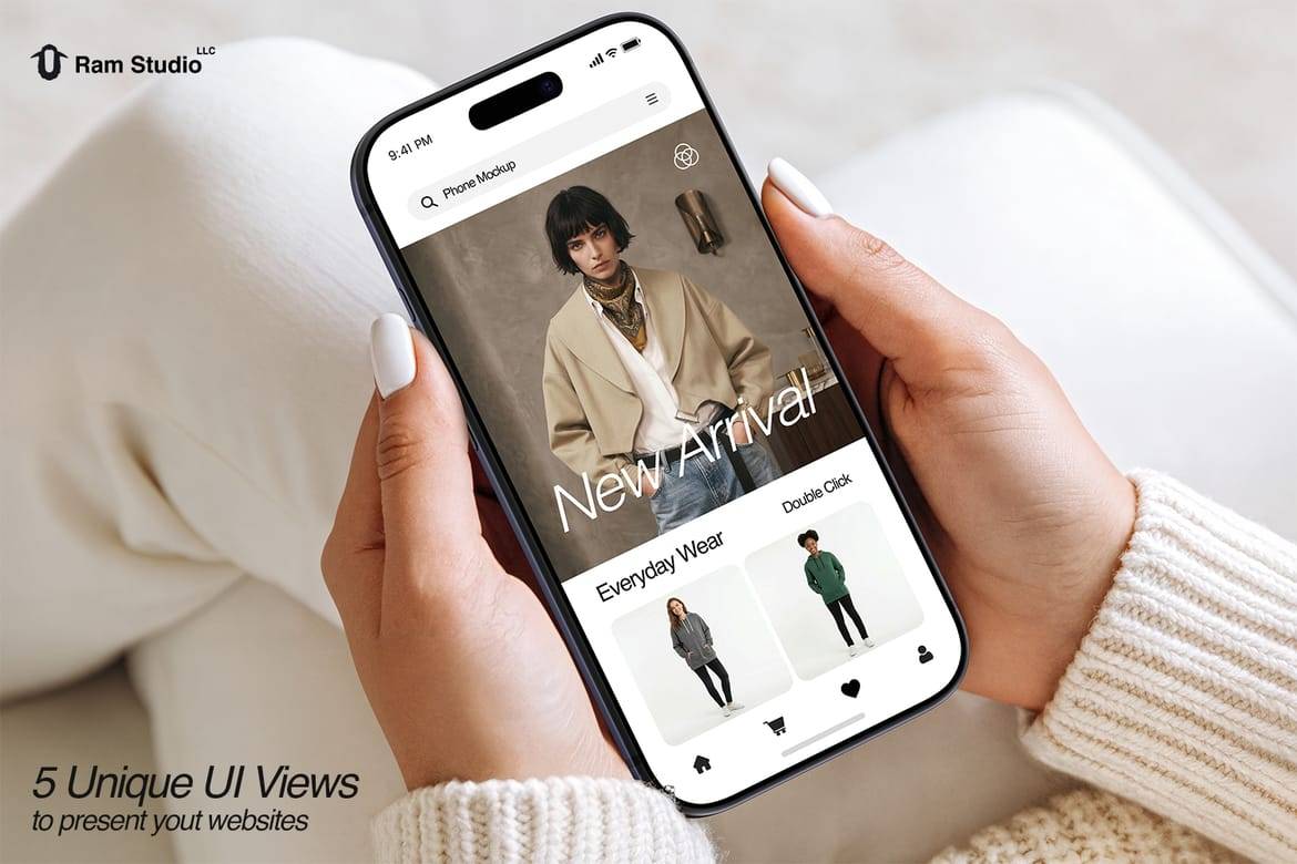 5款真实居家生活ui界面作品集设计苹果iPhone 17 Pro手机贴图效果图psd样机模板 Minimal iPhone 17 Pro Branding Mockup特色图 5款真实居家生活ui界面作品集设计苹果iPhone 17 Pro手机贴图效果图psd样机模板 Minimal iPhone 17 Pro Branding Mockup