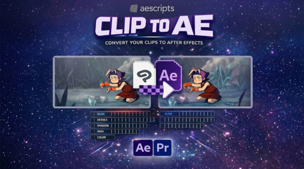 AE/PR导入CSP绘画工程文件动画脚本+中文字幕教程 Aescripts – ClipToAE v1.0特色图 AE/PR导入CSP绘画工程文件动画脚本+中文字幕教程 Aescripts – ClipToAE v1.0
