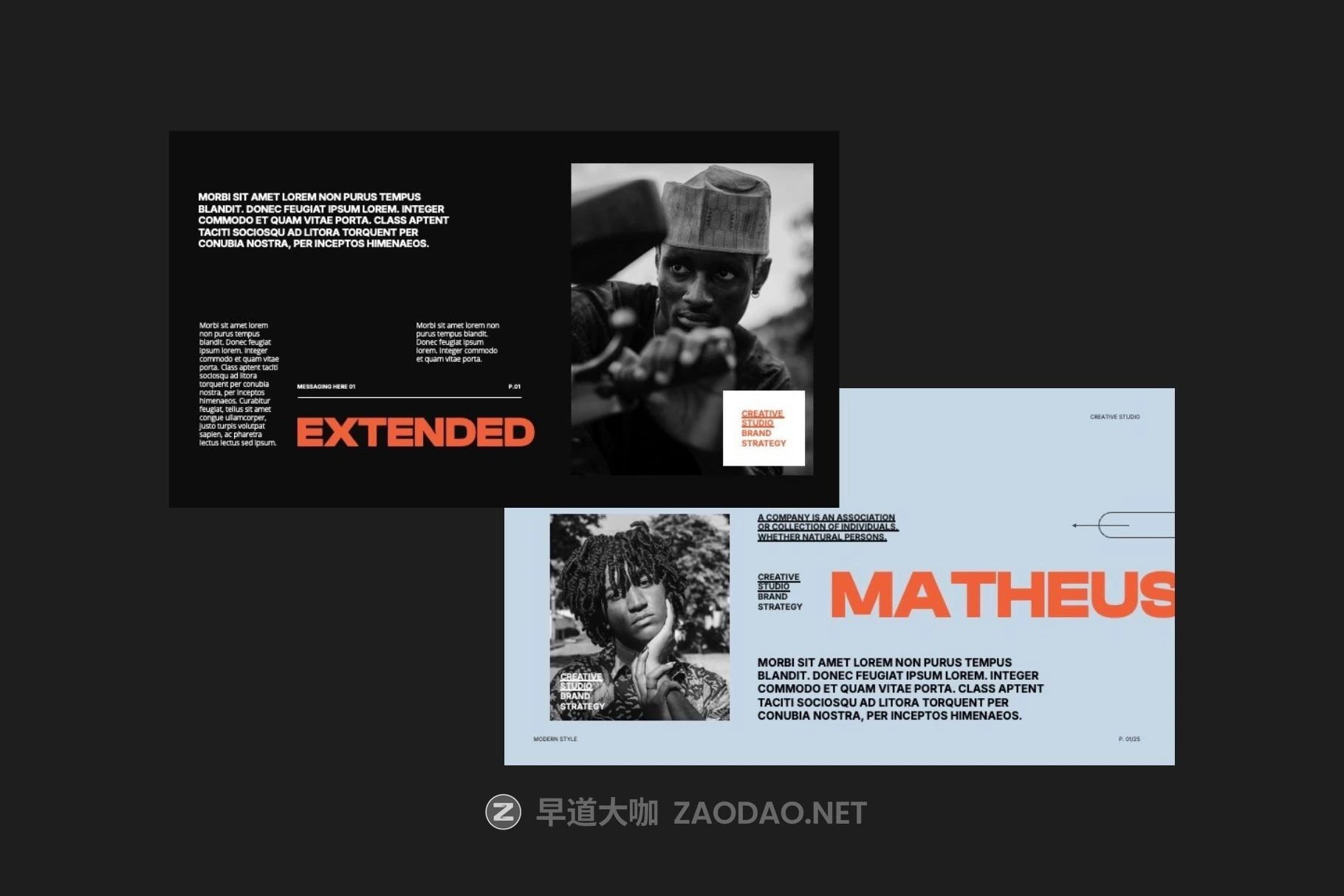时尚简约品牌作品集营销策划演示文稿设计Canva模版 Modern Brand Strategy Canva Template – Matheus插图3 时尚简约品牌作品集营销策划演示文稿设计Canva模版 Modern Brand Strategy Canva Template – Matheus插图3