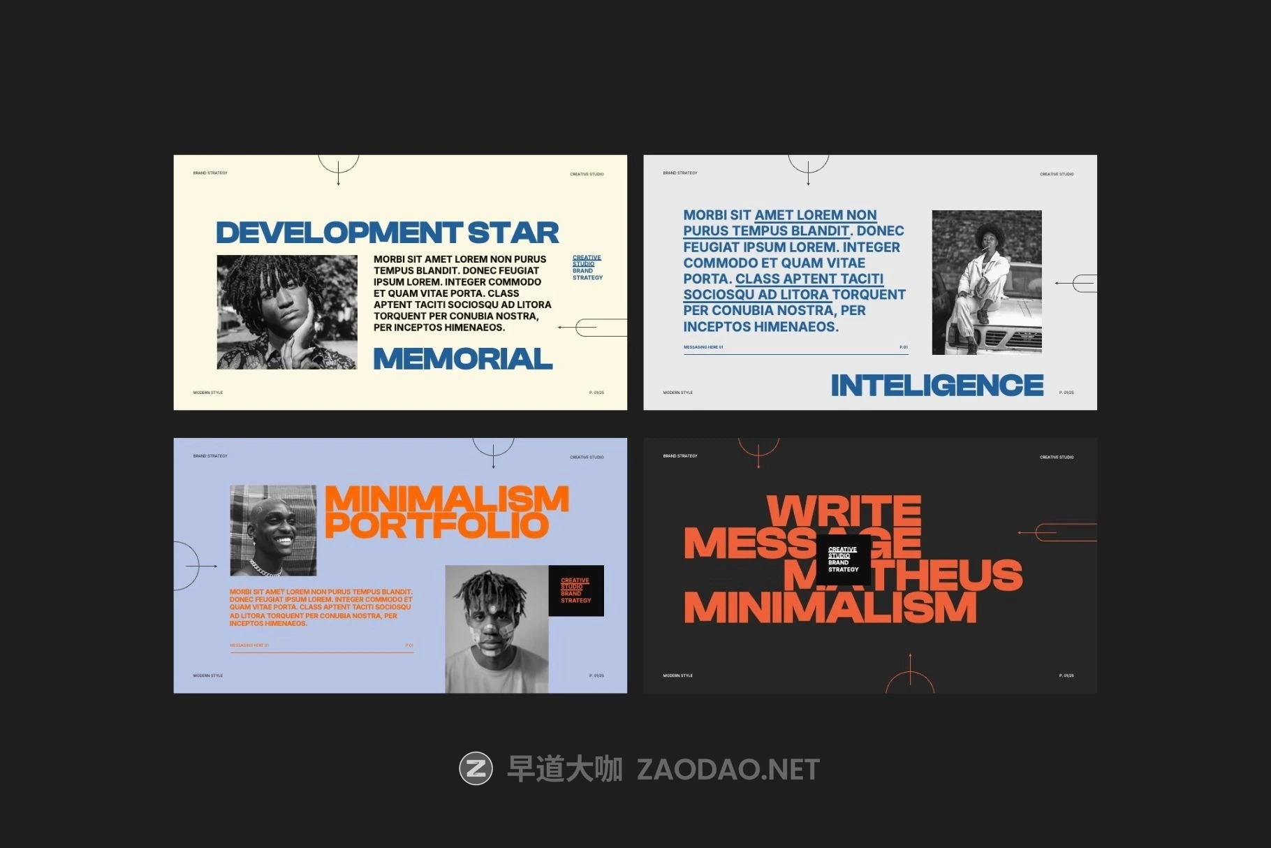 时尚简约品牌作品集营销策划演示文稿设计Canva模版 Modern Brand Strategy Canva Template – Matheus插图4 时尚简约品牌作品集营销策划演示文稿设计Canva模版 Modern Brand Strategy Canva Template – Matheus插图4