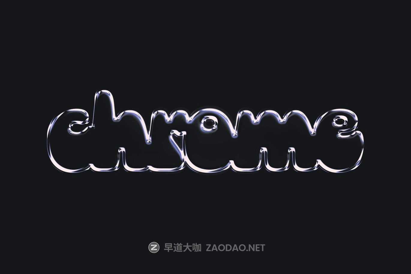 复古透明水晶玻璃3D立体海报标题logo设计ps文本特效样机 Retro Chrome Text Effect插图4 复古透明水晶玻璃3D立体海报标题logo设计ps文本特效样机 Retro Chrome Text Effect插图4