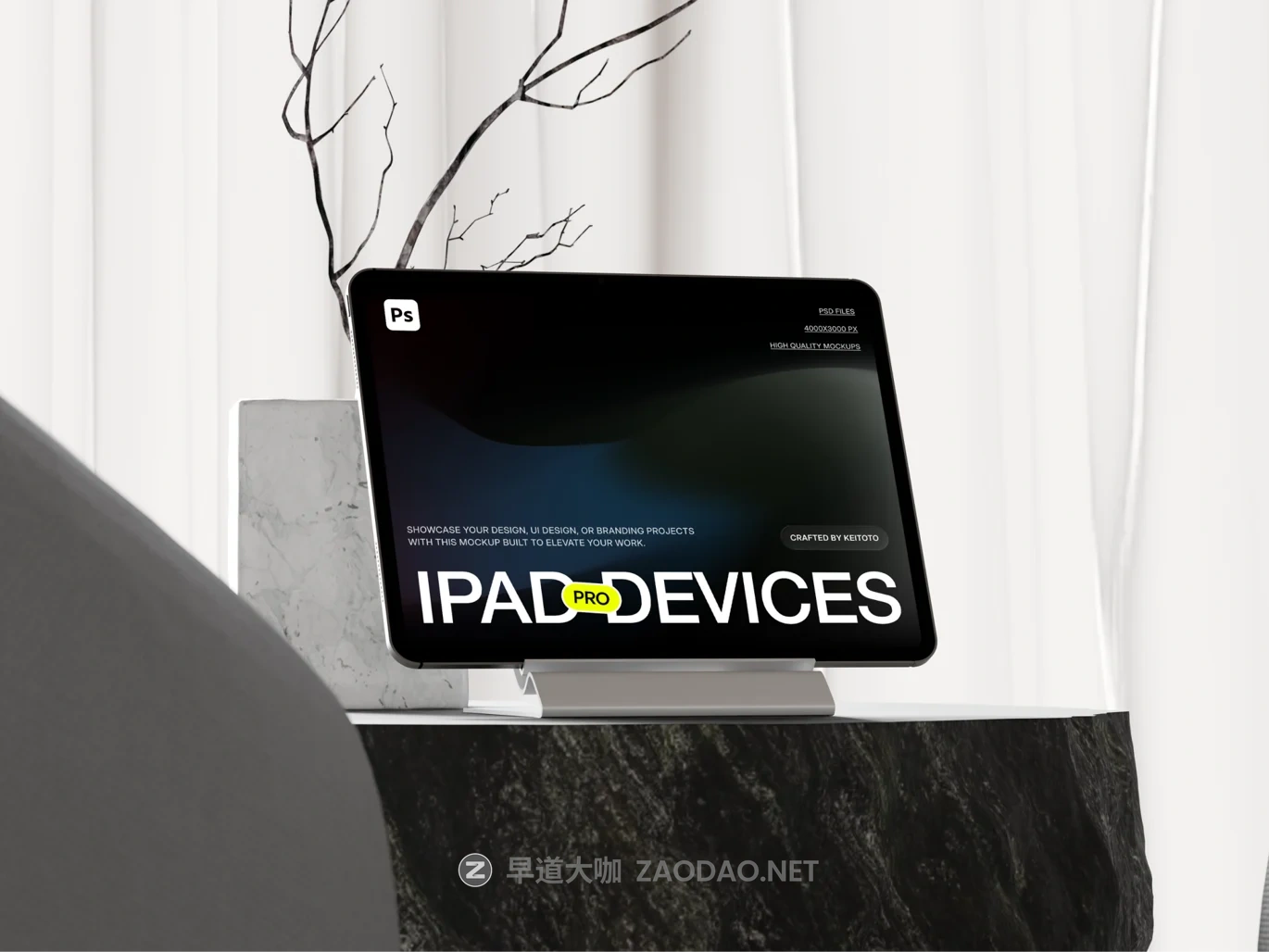 5款室内场景ui作品集设计iPad平板电脑展示效果图psd样机模板 Minimal Interior Tablet Mockup Scene Creator插图1 5款室内场景ui作品集设计iPad平板电脑展示效果图psd样机模板 Minimal Interior Tablet Mockup Scene Creator插图1