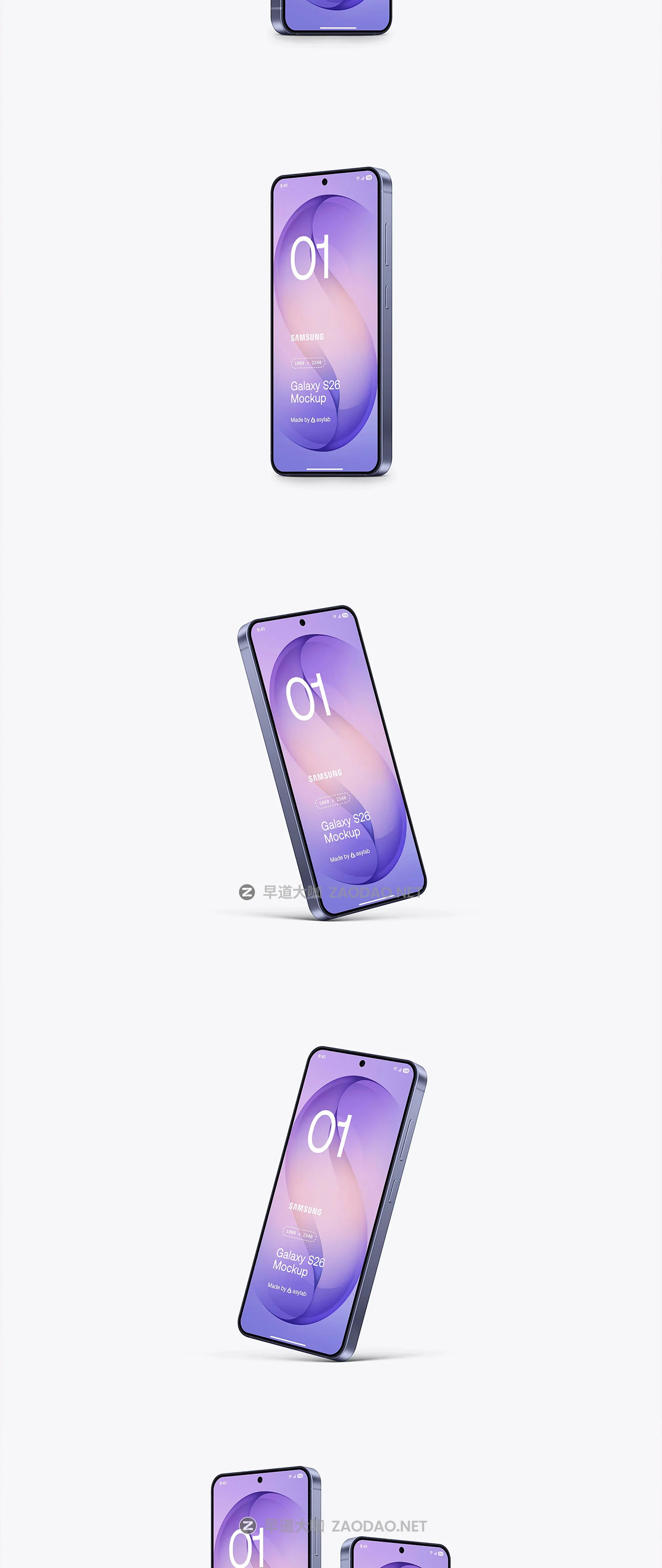 24款高级ui界面作品集设计三星Galaxy S26手机展示效果图psd样机模板 Samsung Galaxy S26 Mockups插图11 24款高级ui界面作品集设计三星Galaxy S26手机展示效果图psd样机模板 Samsung Galaxy S26 Mockups插图11