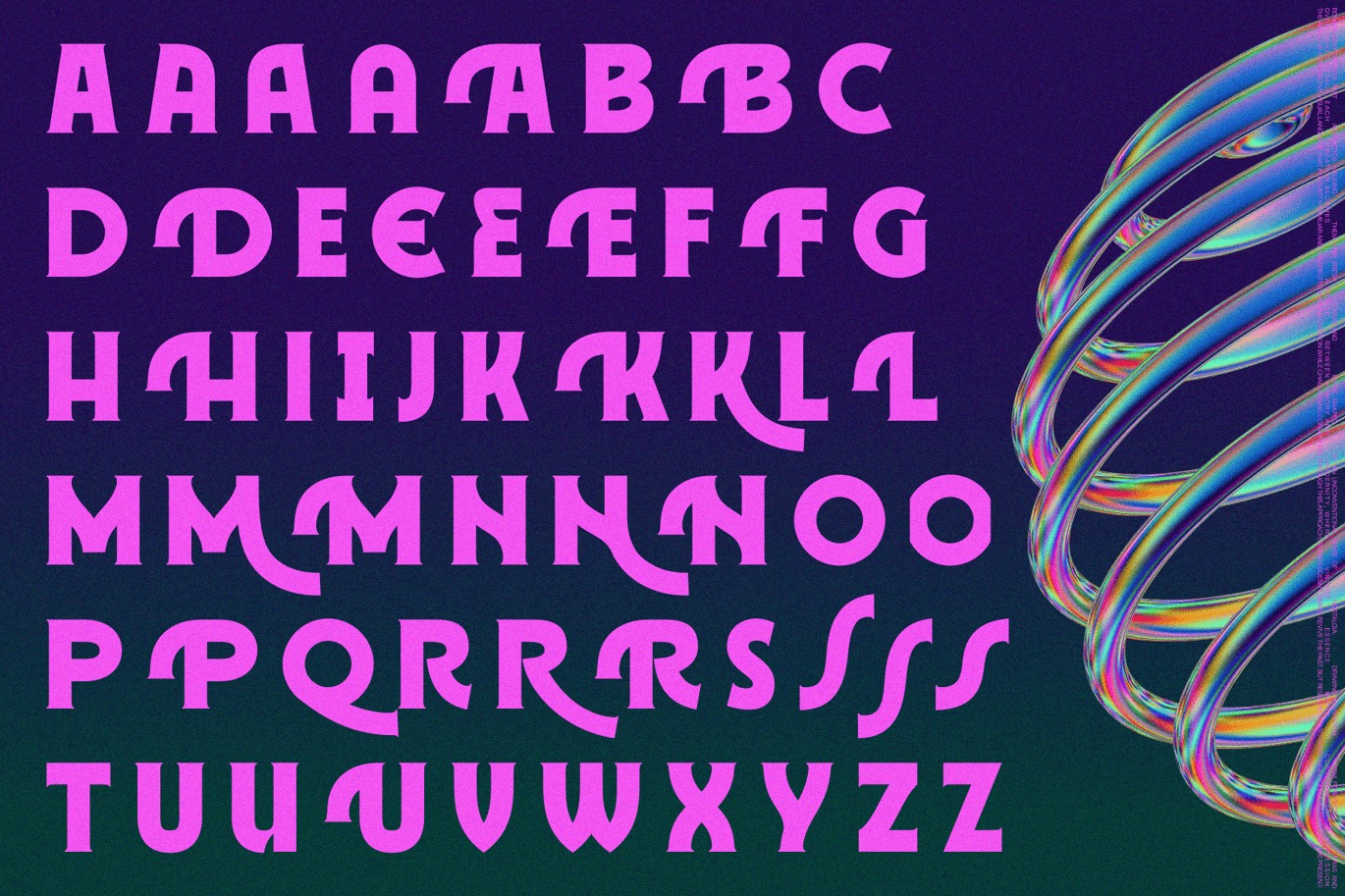 时尚复古品牌杂志海报标志设计衬线英文字体安装包 Romien — Bold Modern Logo Font插图4 时尚复古品牌杂志海报标志设计衬线英文字体安装包 Romien — Bold Modern Logo Font插图4