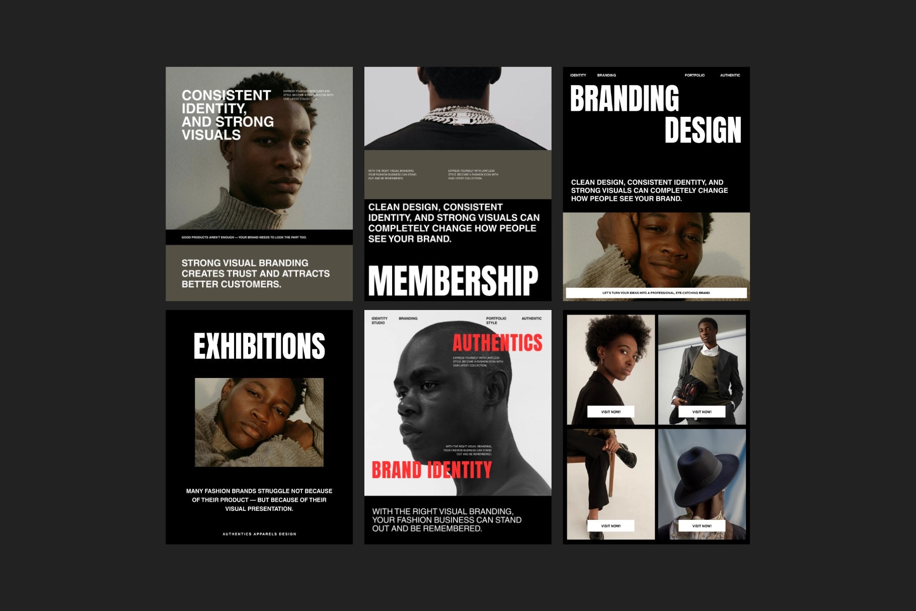 时尚极简ins风品牌推广社交媒体电商海报公众号推文canva模板素材 Brand Portfolio – Fashion Instagram Canva Template插图4 时尚极简ins风品牌推广社交媒体电商海报公众号推文canva模板素材 Brand Portfolio – Fashion Instagram Canva Template插图4