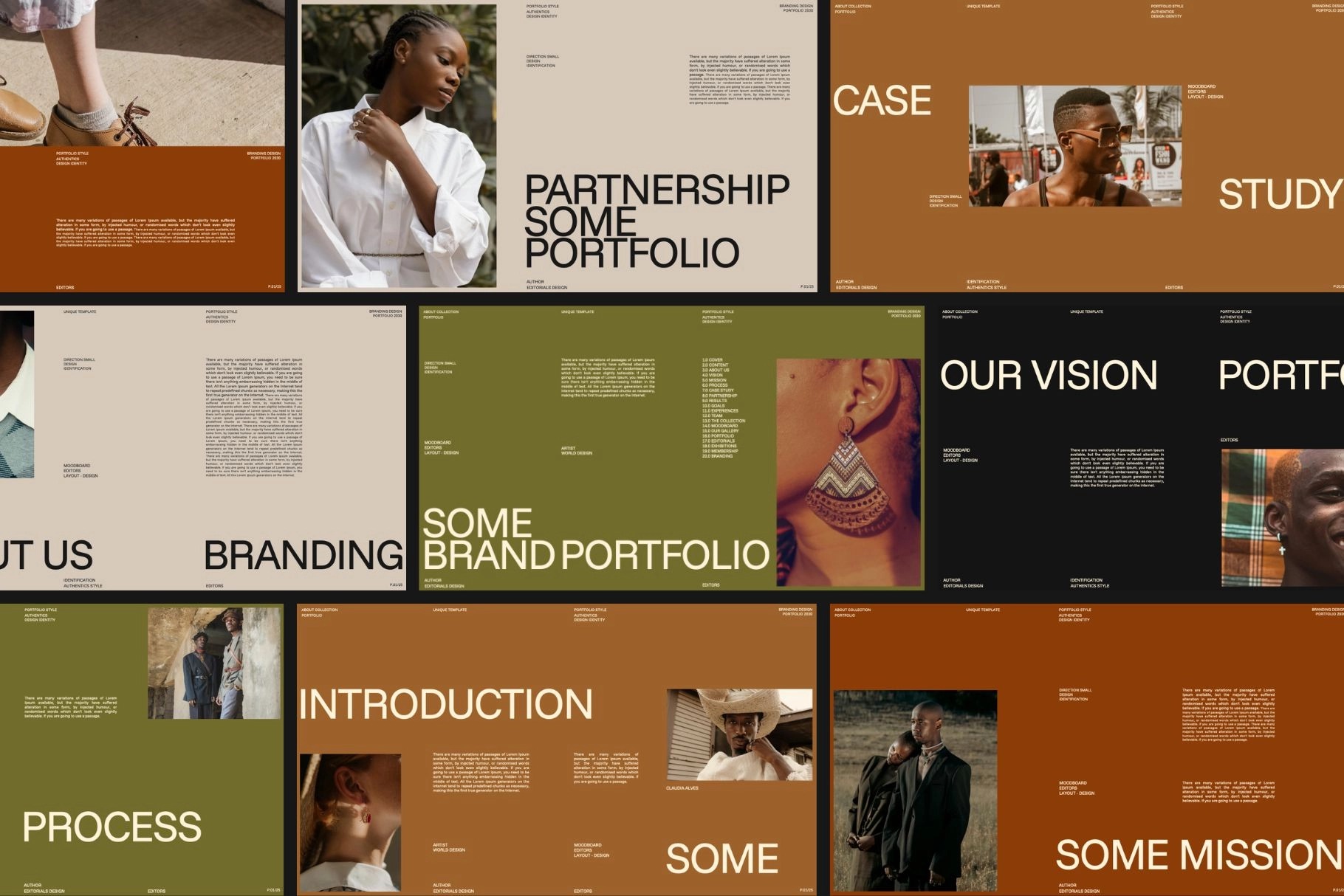 现代时尚企业品牌营销策划演示文稿设计ppt模版 Brand Portfolio PowerPoint Template – Some插图 现代时尚企业品牌营销策划演示文稿设计ppt模版 Brand Portfolio PowerPoint Template – Some插图